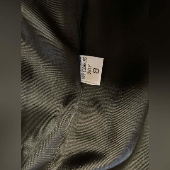 Women’s 8 SEARLE BLATT STUDIO Real Fur Trim Cashmere Full Length Coat Jacket - Picture 9 of 14